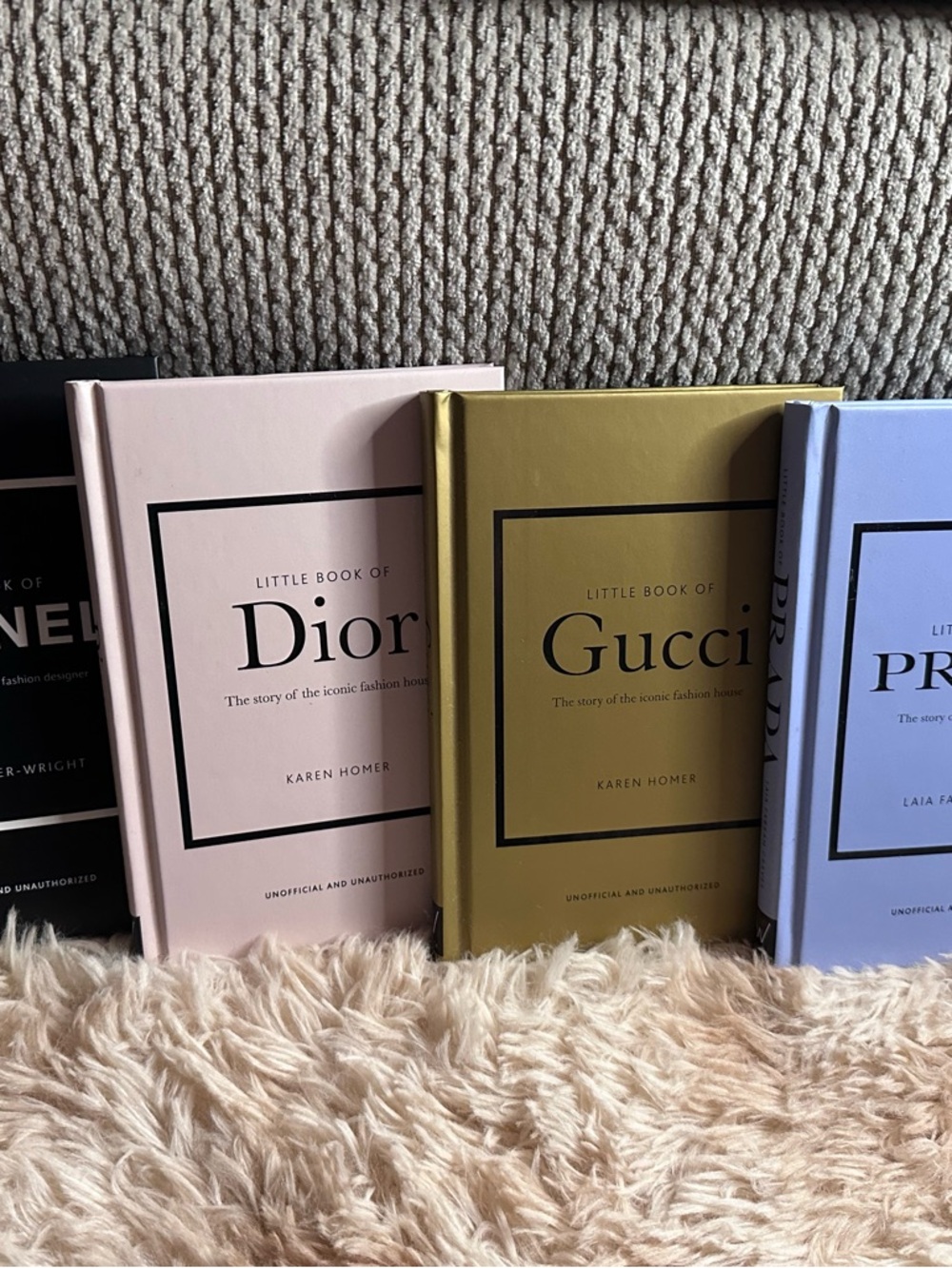 Little Books of Fashion with Pastel Book Covers
